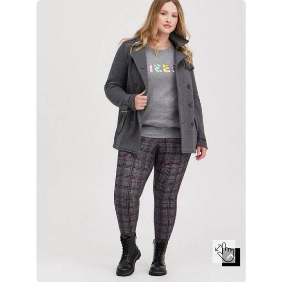 Torrid pullover crew sweater Cheers size 4X - Picture 6 of 6